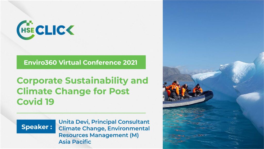 Corporate sustainability and climate change for post covid 19
