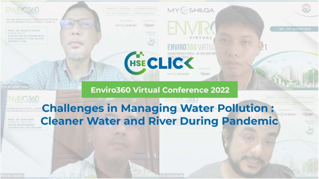 Challenges in managing water pollution : cleaner water and river during pandemic