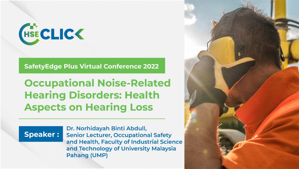 Occupational noise-related hearing disorders: health aspects on hearing loss