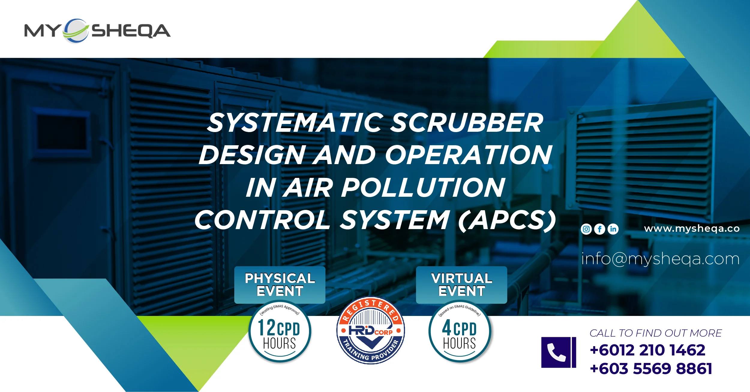 Systematic Scrubber Design and Operation in Air Pollution Control System (APCS)