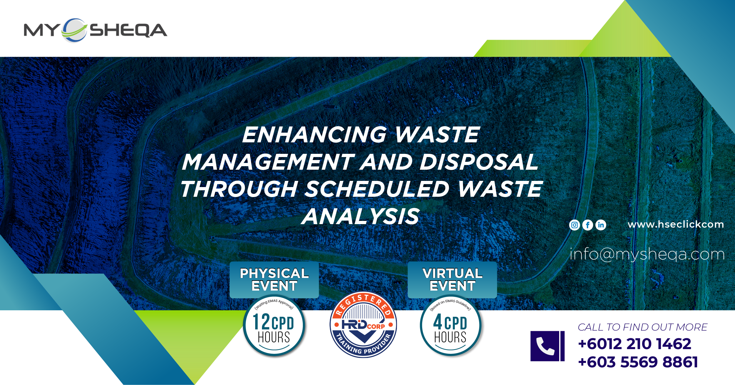 Enhancing waste management and disposal through scheduled waste analysis