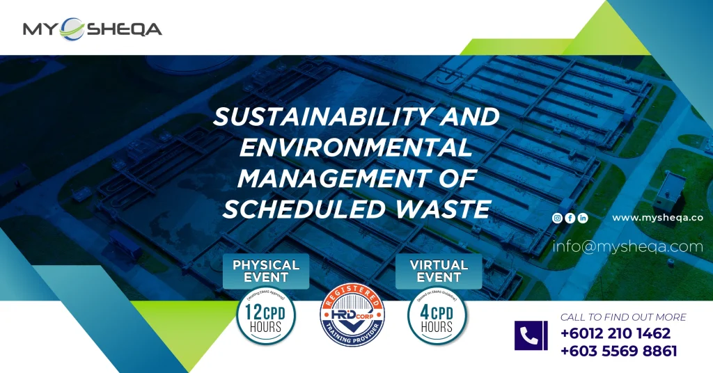 Sustainability and environmental management of scheduled waste 01 fhyfj0. Tmp