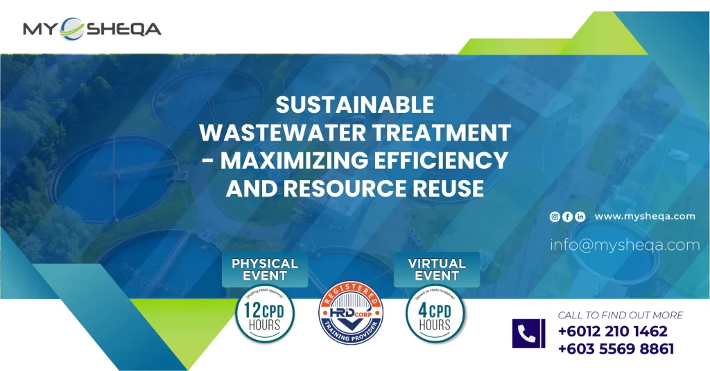 Sustainable wastewater treatment maximizing efficiency and resource reuse