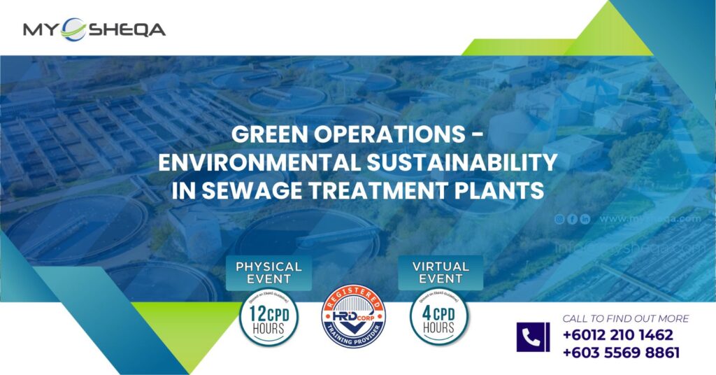 Green operations environmental sustainability in sewage treatment plants