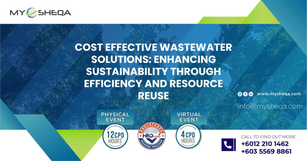 Cost effective wastewater solutions enhancing sustainability through efficiency and resource reuse