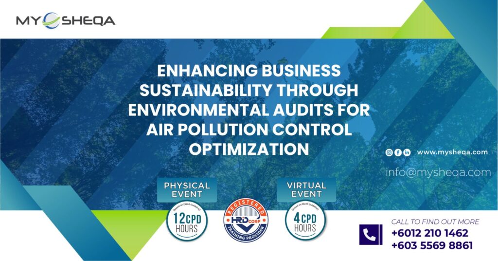 Enhancing business sustainability through environmental audits for air pollution control optimization