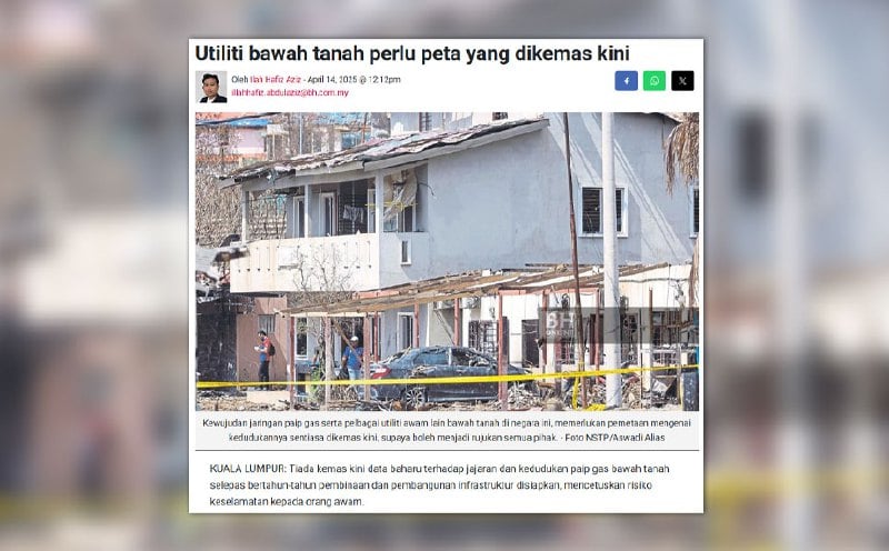 KKR kenakan syarat ketat pembangunan infrastruktur elak gangguan utiliti bawah tanah 1 BH18PETA O BHfield image listing featured v2.var 1744967957